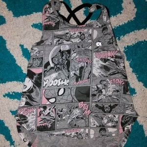 Girls Gap fit Marvel tank size XS/4